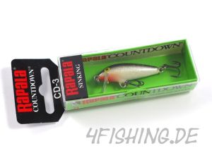 Rapala COUNTDOWN 3 cm Farbe S (Shad)